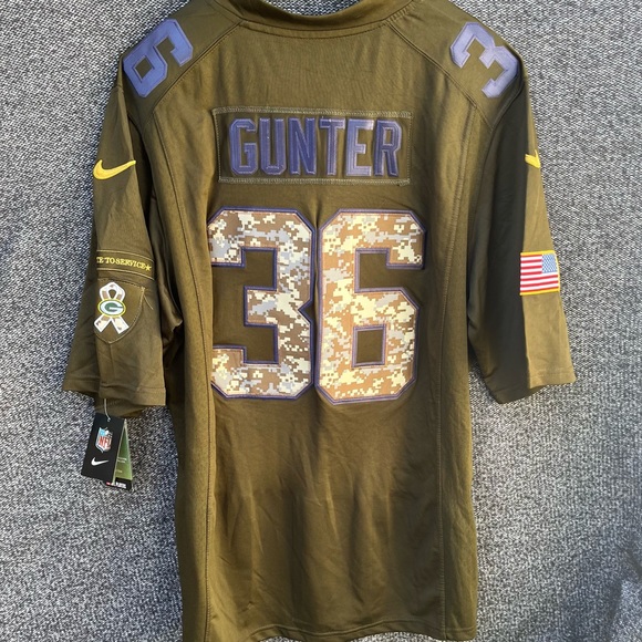 NFL Nike GreenBay Packer Salute to Service Jersey, 3XL - Picture 2 of 6